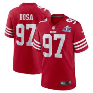 SF49ers Bosa Super Bowl LVIII Jersey