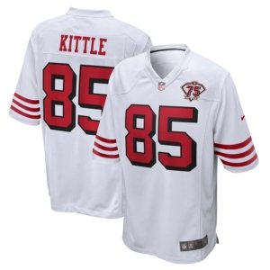 SF49ers Kittle 75th Anniversary Jersey