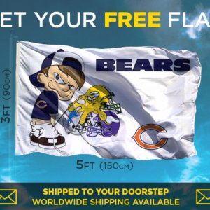 Bears Bad Boy Flag