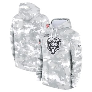 Bears Arctic Camo Pullover Hoodie