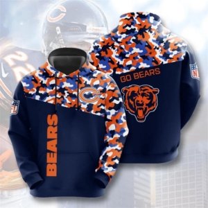 Bears Camo Colored Hoodie