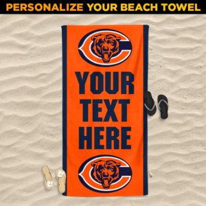 Bears Personalized Beach Towel