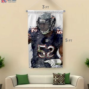 Bears Khalil Mack Flag
