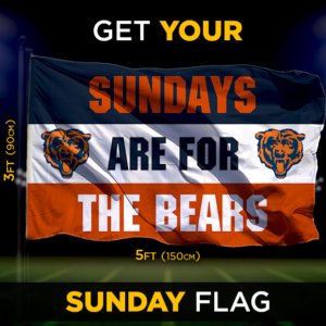 Bears Sunday Flag