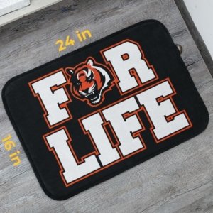 Bengals For Life Doormat
