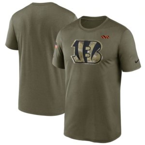 Bengals Olive Performance Shirt