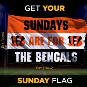 Bengals Sunday Flag