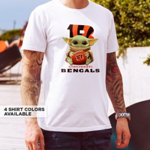 Bengals Baby Yoda T-Shirt