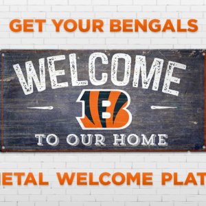 Bengals Welcome Plate