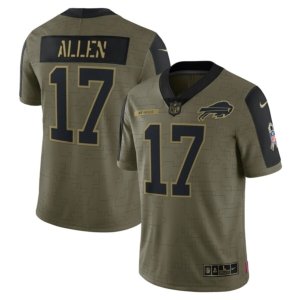 Bills Allen Olive Limited Jersey