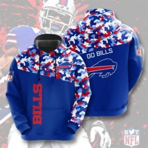 Bills Camo Colored Hoodie