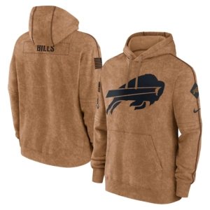 Bills 2023 Salute To Service Pullover Hoodie