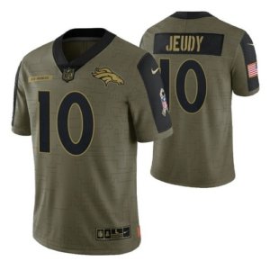 Broncos Jeudy Olive Limited Jersey