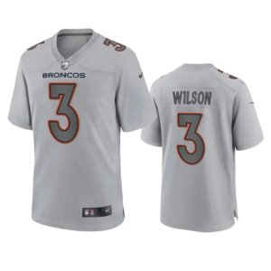 Broncos Wilson Gray Atmosphere Jersey