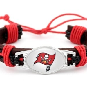 Buccaneers Leather Bracelet