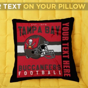 Buccaneers Personalized Pillow Case