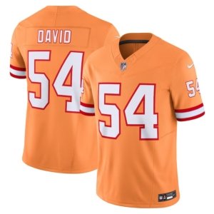 Buccaneers David Orange Throwback Jersey
