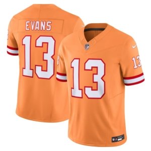 Buccaneers Evans Orange Throwback Jersey