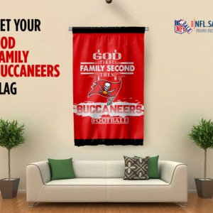 God Family Buccaneers Flag