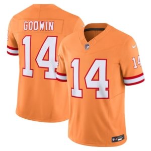 Buccaneers Godwin Orange Throwback Jersey