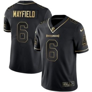 Buccaneers Mayfield Black Golden Jersey