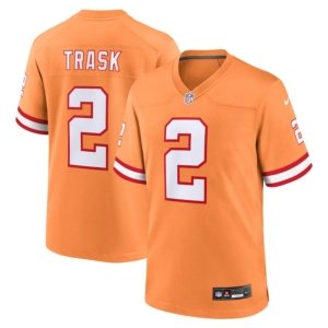 Buccaneers Trask Orange Throwback Jersey