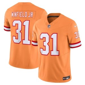 Buccaneers Winfield Orange Throwback Jersey