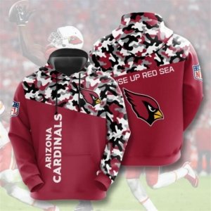 Cardinals Camo Colored Hoodie