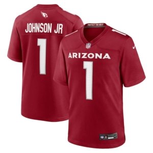 Cardinals Paris Johnson Jr Jersey Red