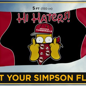 Cardinals Simpson flag