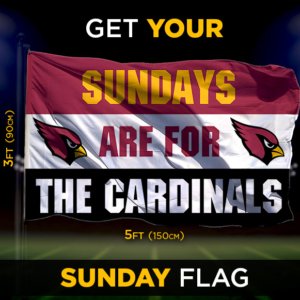 Cardinals Sunday Flag