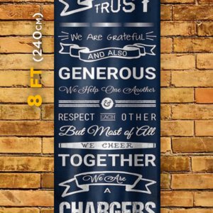 Chargers Family Banner