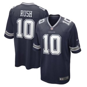 Cowboys Cooper Rush Jersey Navy