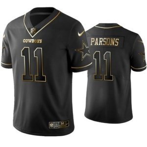 Cowboys Parsons Black Golden Jersey