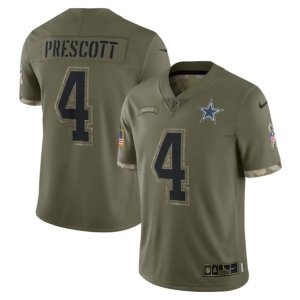 Cowboys Prescott Salute to Service Jersey