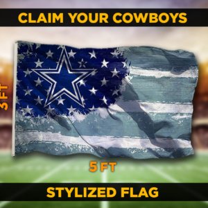 Cowboys Stylized Flag
