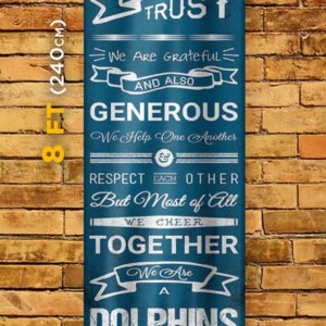 Dolphins Family Banner