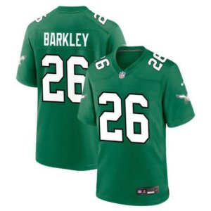 Eagles Saquon Barkley Jersey Kelly Green