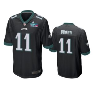 Eagles Brown Super Bowl LVII Jersey