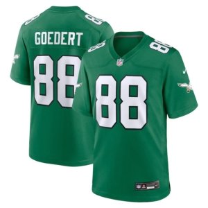 Eagles Goedert Kelly Green Jersey