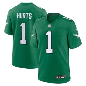 Eagles Hurts Kelly Green Jersey