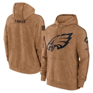 Eagles 2023 Salute To Service Pullover Hoodie