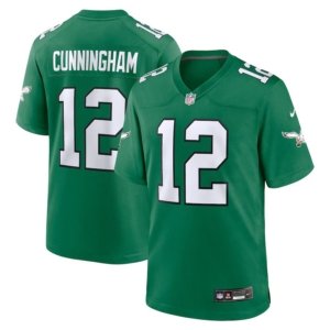 Eagles Randall Cunningham Jersey Kelly Green