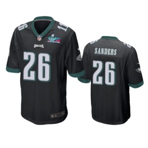 Eagles Sanders Super Bowl LVII Jersey