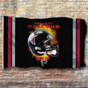 Falcons Rise Up Flag