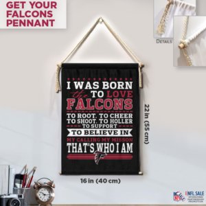 Falcons believer pennant