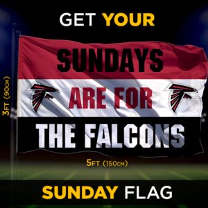 Falcons Sunday Flag