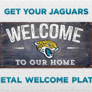 Jaguars Welcome Plate