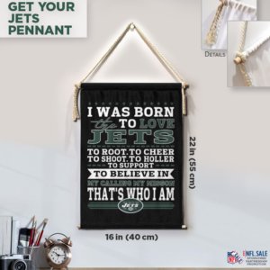 Jets believer pennant