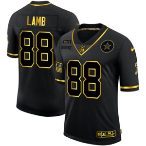 Cowboys Lamb Black Golden Edition Jersey